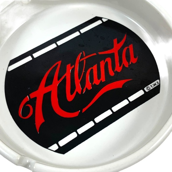 1960's Korean crafted ATLANTA asthray by T.W.E - Picture 1 of 9